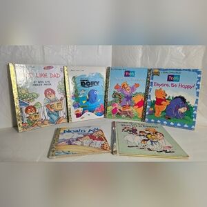 Disney Little Golden Books Set - Colorful Collection